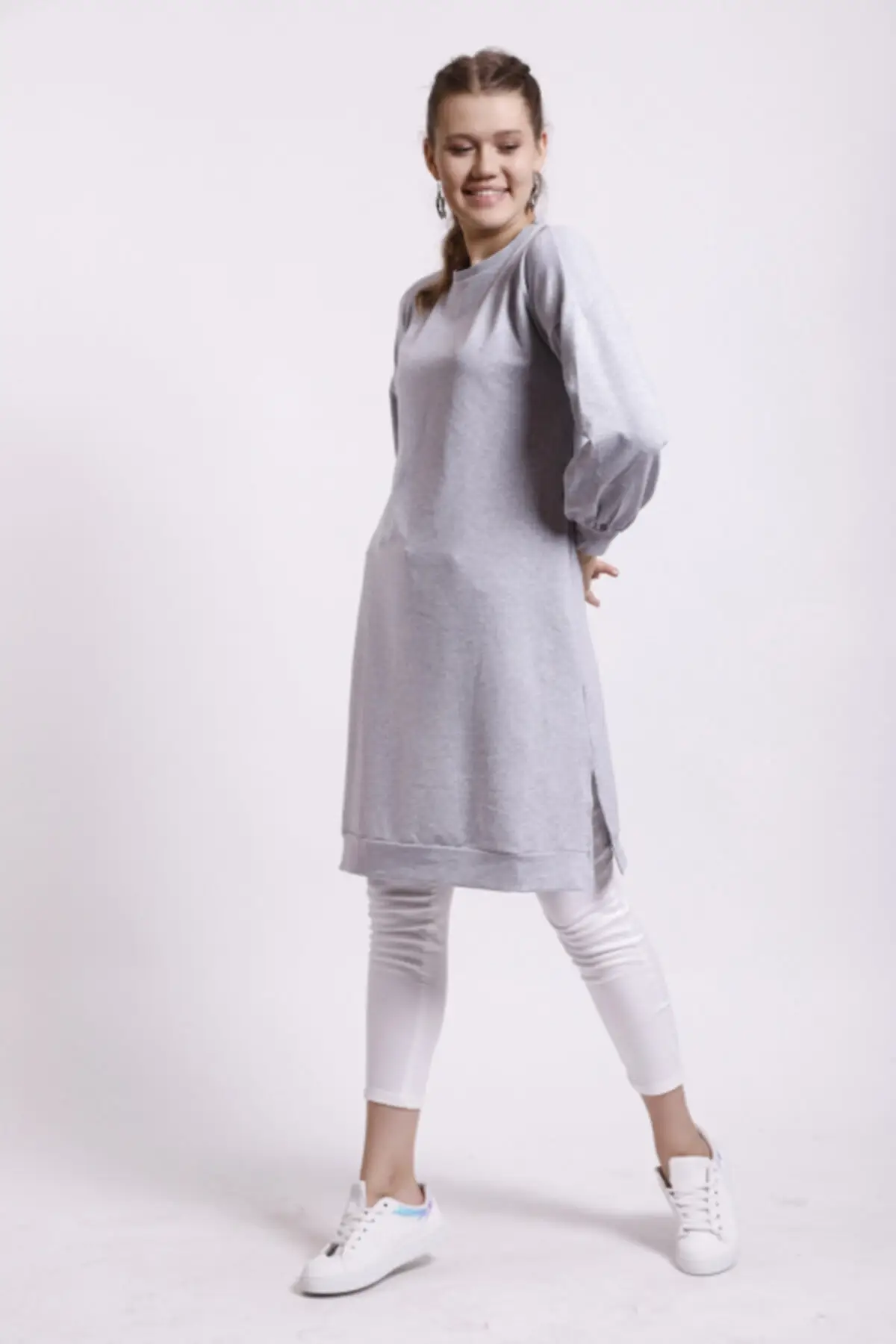 

Hijab 1483 Tunic Muslim Tunic 2021 Fashion
