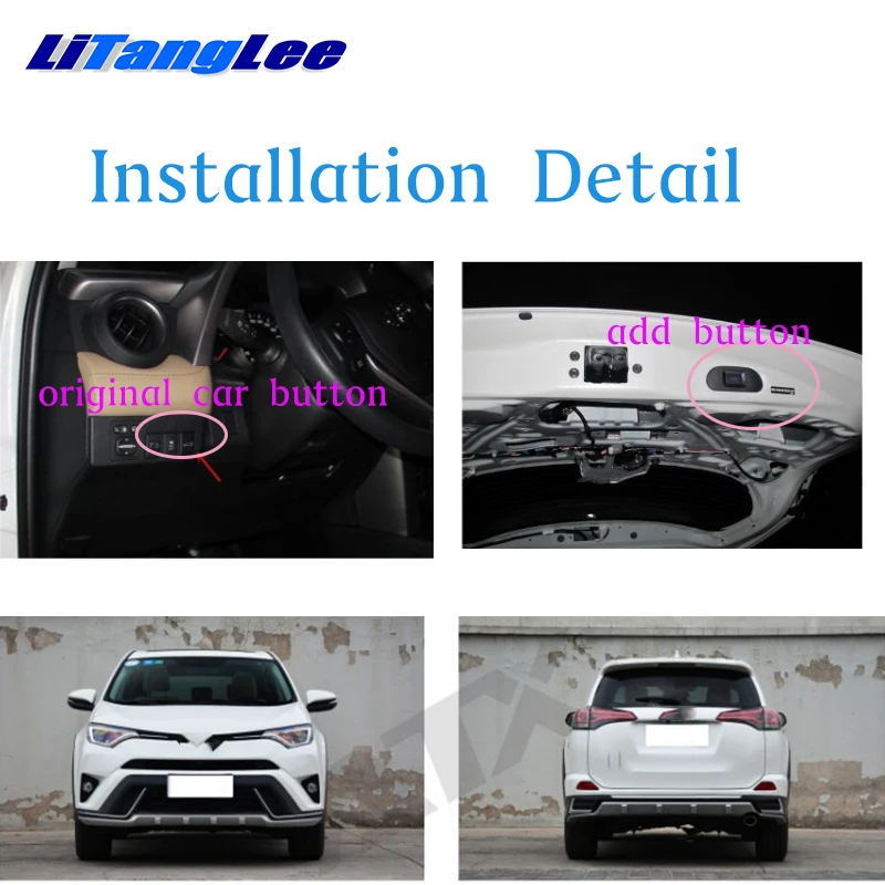 Автомобильный Электрический подъемник задних ворот LiTangLee вспомогательная