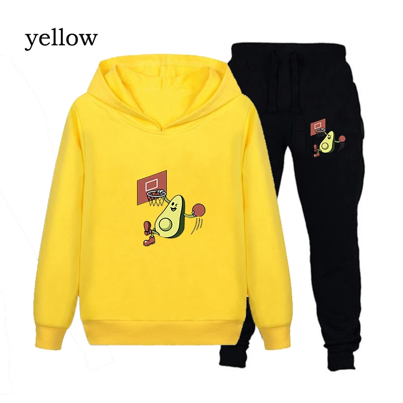 

Autumn Casual Kids Clothes 2 Piece Set Clothing Cool Boy Girls Hoodie+ Pants 2Pcs/set Boys Tracksuit Children Baby Clothes 2-16