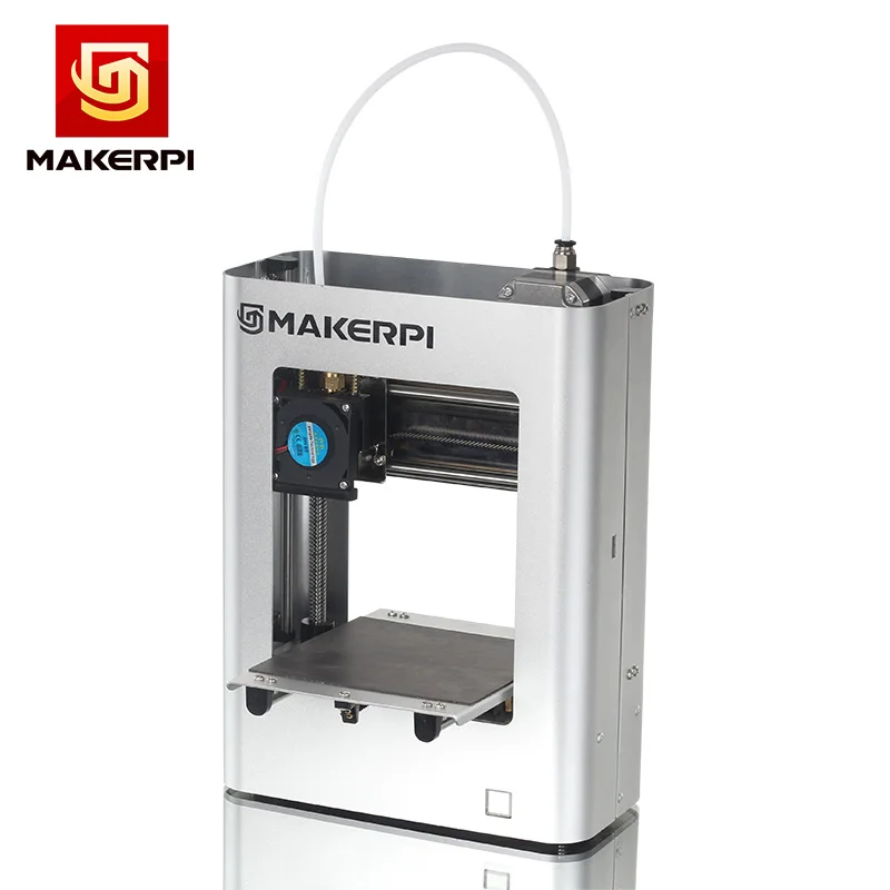 MakerPi мини 3D принтер портативный Настольный образовательный печатный станок с