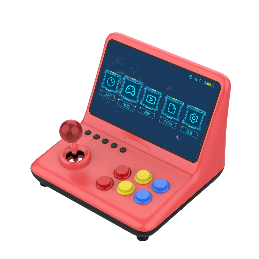 Портативная игровая консоль со встроенными 2400 играми и экраном 9 0 дюйма