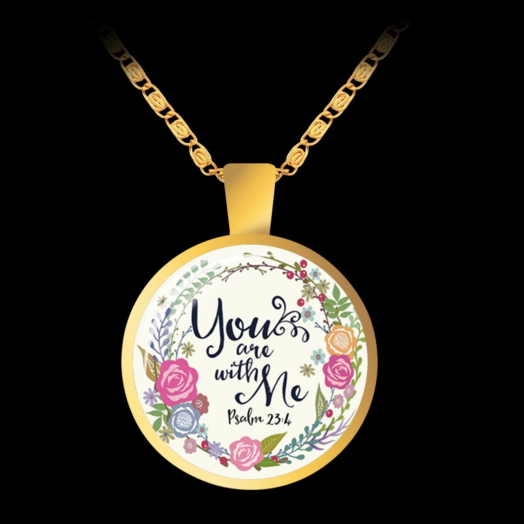 Вдохновляющее ожерелье в стиле Библии подвеска цепочка Христианский подарок