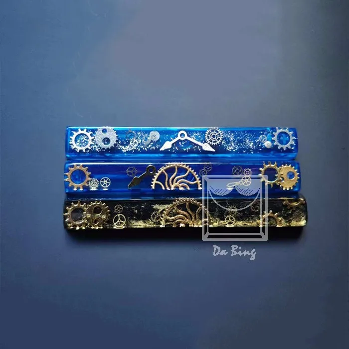 

1pc hand made resin 6.25X Space key cap Mechanical Keyboard backlit gear pointer resin key cap support SA OEM Cherry profile