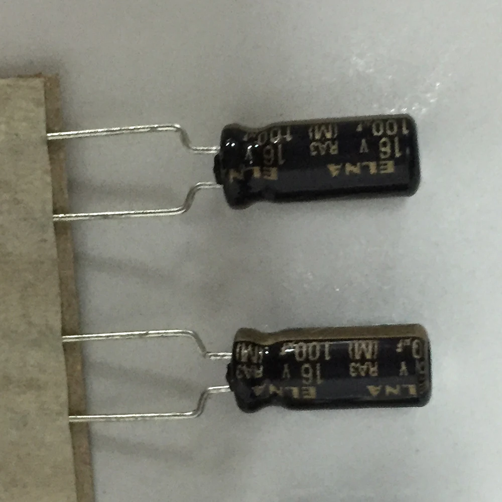 diymore 10pcs/lot Aluminum Electrolytic Capacitor RA3 16V 100μF Capacitance 5*11mm 16V100μF Original ELNA Audio | Электронные