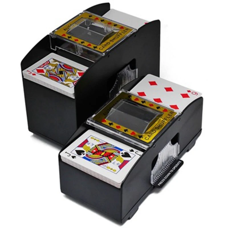 

Board Game Poker Playing Cards Electric Automatic Poker Shuffler Casino Robot Card Shuffler Shuffling Machine Poker Playing Tool