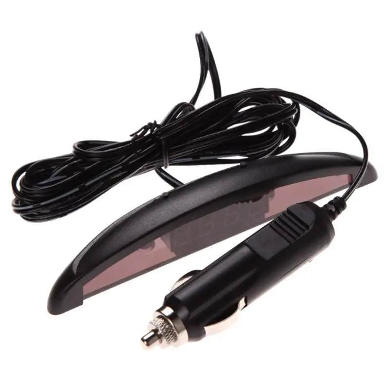 Цифровой автомобильный термометр светящиеся светодиодсветодиодный цифровые