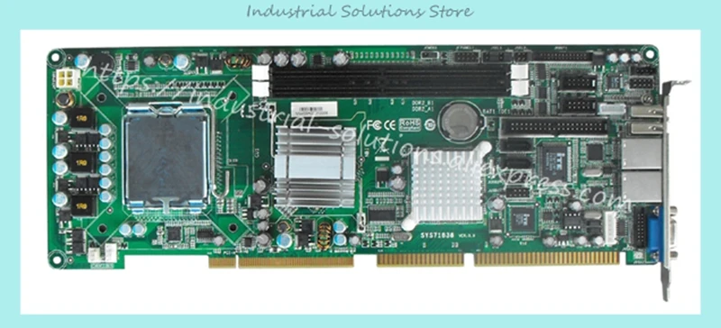 Для промышленного кабеля GC двойной Ethernet-порт длинная карта ЦП Picmg1.0 FPCA-945 Chip 100%