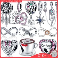 hot sale berloques prata 925 hot air balloon and safety chain series beads fit pandora 925 original bracelet diy jewelry