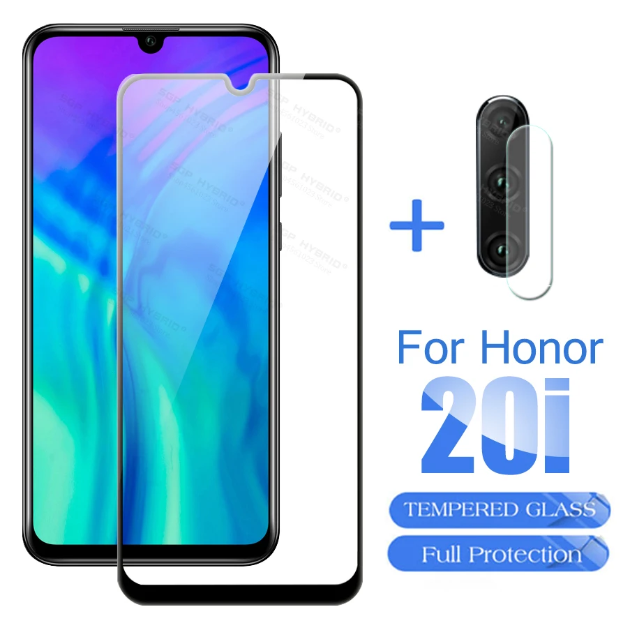 

2 в 1 закаленное стекло для камеры Huawei Honor 20i 20 lite 10i защитная пленка Honor20i Honor10i 20 lite Tremp защитное стекло