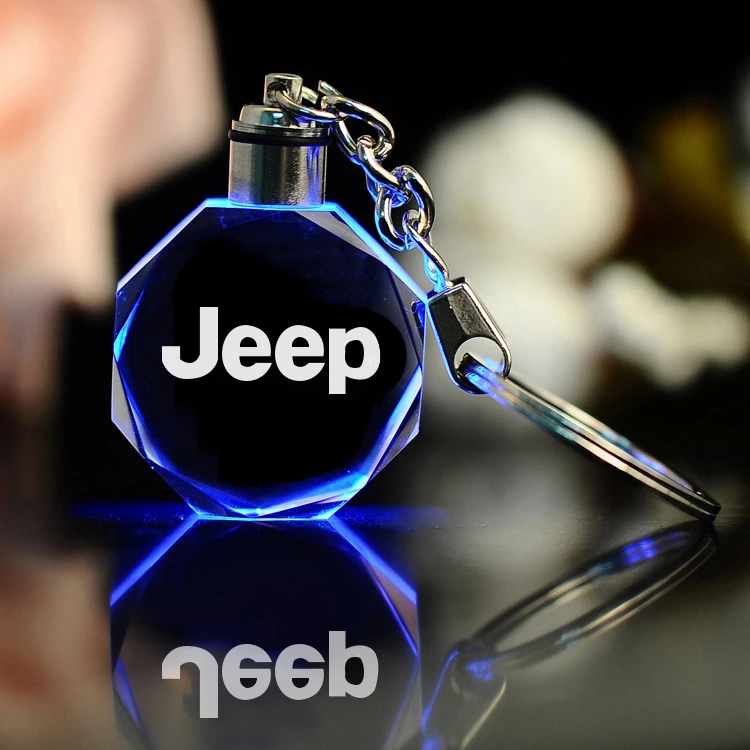 Жена девушка подарок автомобиль Стилизация брелка на логотип Jeep металлический