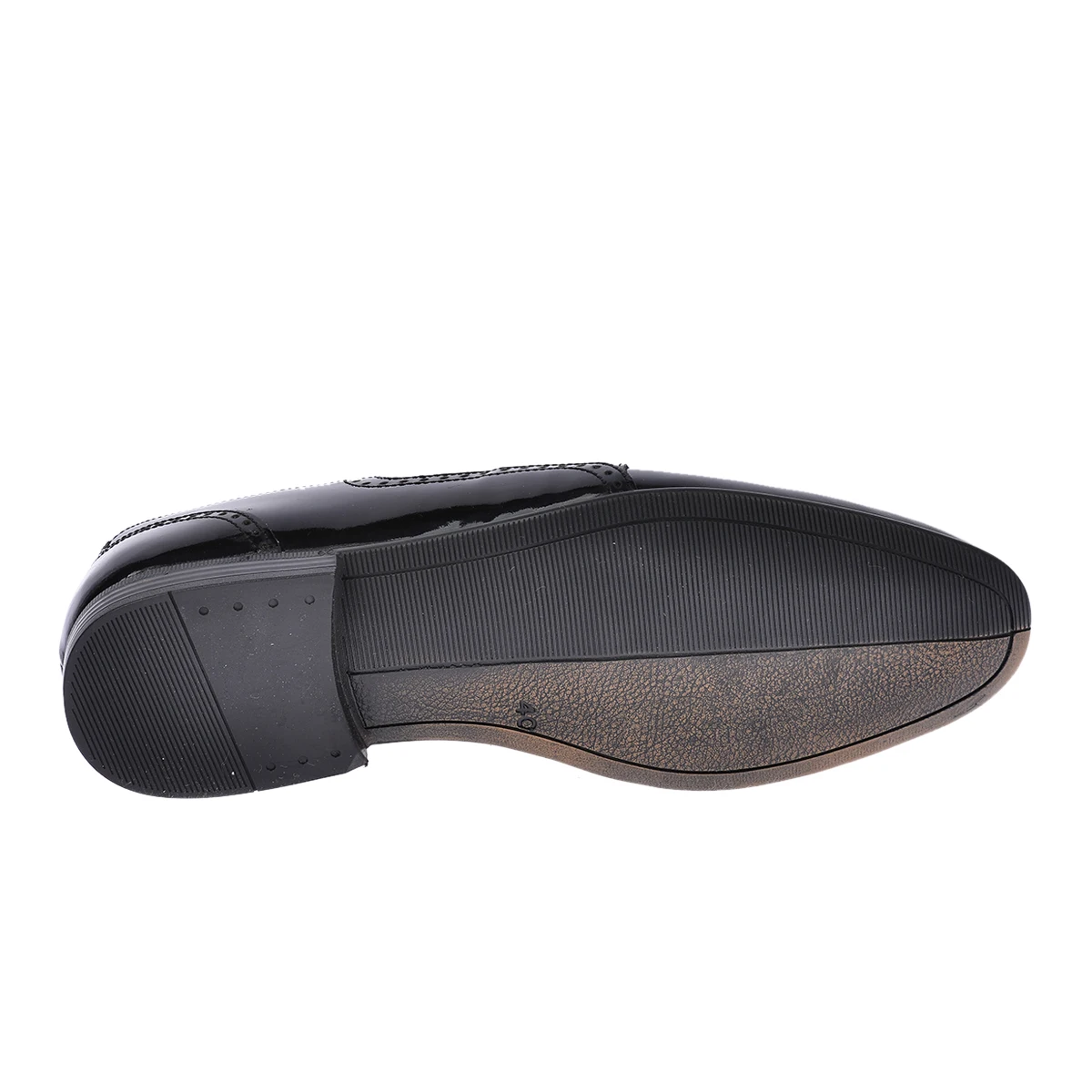 

Ayakland Syn 335 Patent Leather Bow Leather Men 'S Classic Shoes