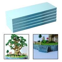 5 pack high density blue foam sheet diorama building base hobby crafts 295x100x30mm