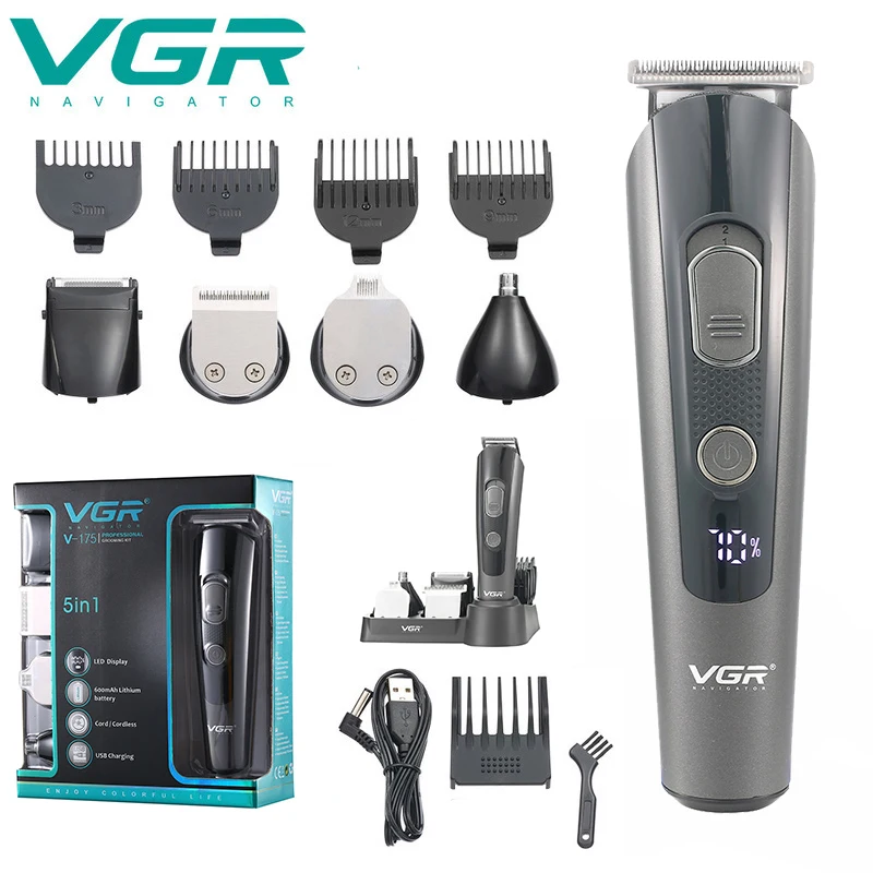 

Машинка для стрижки волос электрическая с зарядкой от USB, 100-240 В