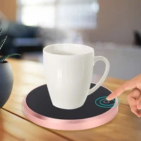 15w coffee mug warmer waterproof touch thermostat heating coaster pad electric coffee mug warmer gold