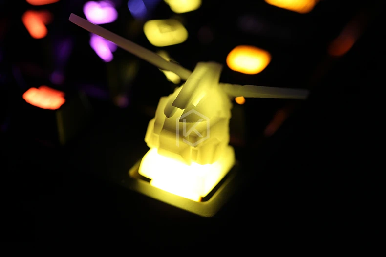 Gundam Аватар форма механическая клавиатура Keycap для Cherry MX Переключатель 3D печать индивидуальный светильник для ключей DIY Индивидуальные