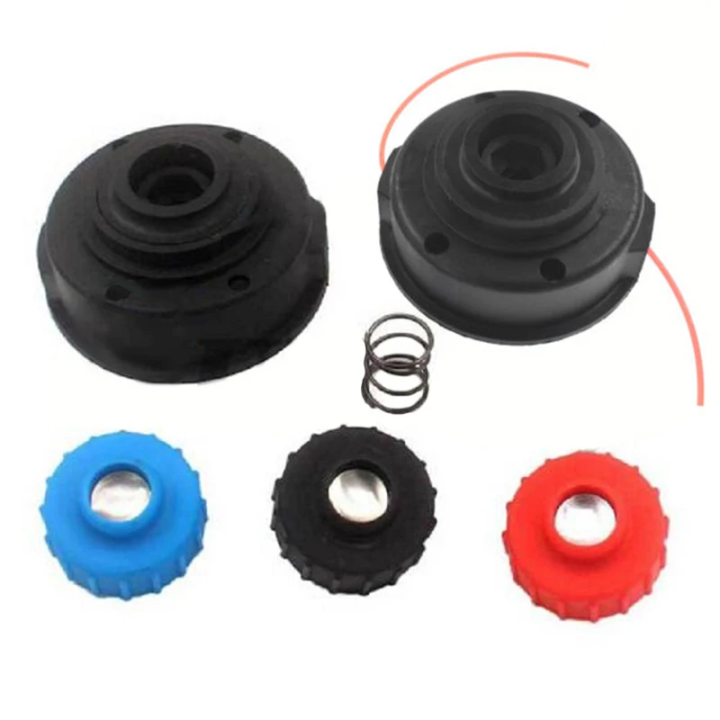 Новинка GP305 Strimmer Head + 3 * катушки для ALM Qualcast CDB30A катушка комплект 3/8 UK сток|Детали