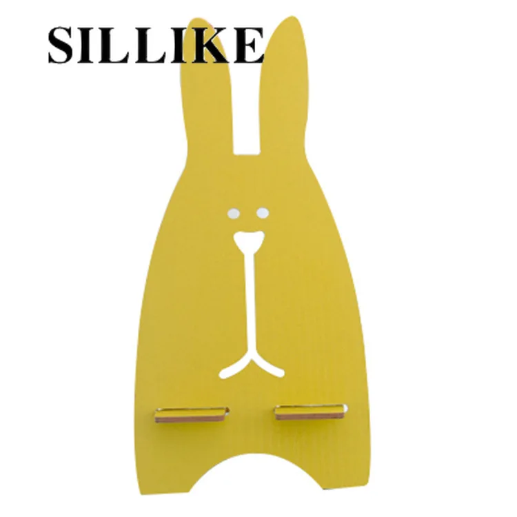 

Korean Style Super Cute Rabbit Wooden Mobile Phone Holder Bear Rabbit Phone Holder Universal Lazy Phone Bracket Wholesale