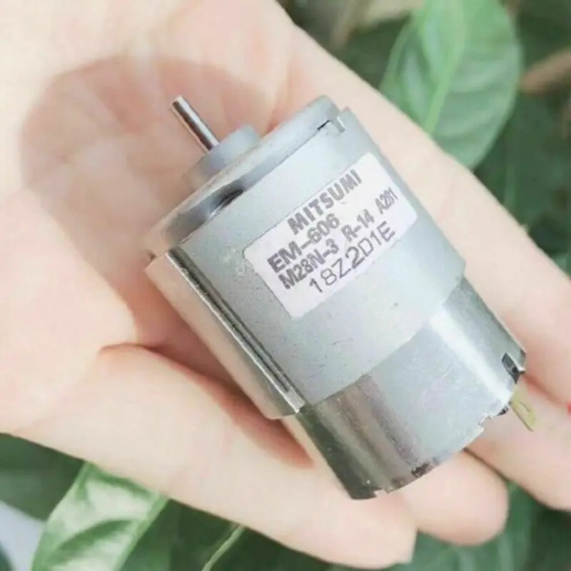 MITSUMI M28N 3 R 14 RS 385 Mute двигатель с источником питания от постоянного тока 6V 9 В 12 24 12000