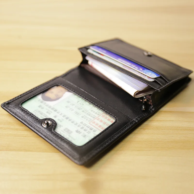 Чехол SIKU из натуральной кожи для мужчин и женщин кошелек с кармашком мелочи |