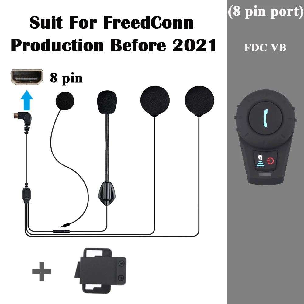 Гарнитура для мотоциклетного шлема FreedConn FDC VB | Автомобили и мотоциклы