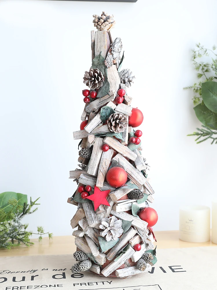 

Christmas tree with lamp decoration tree house desktop home shopping mall decoration products