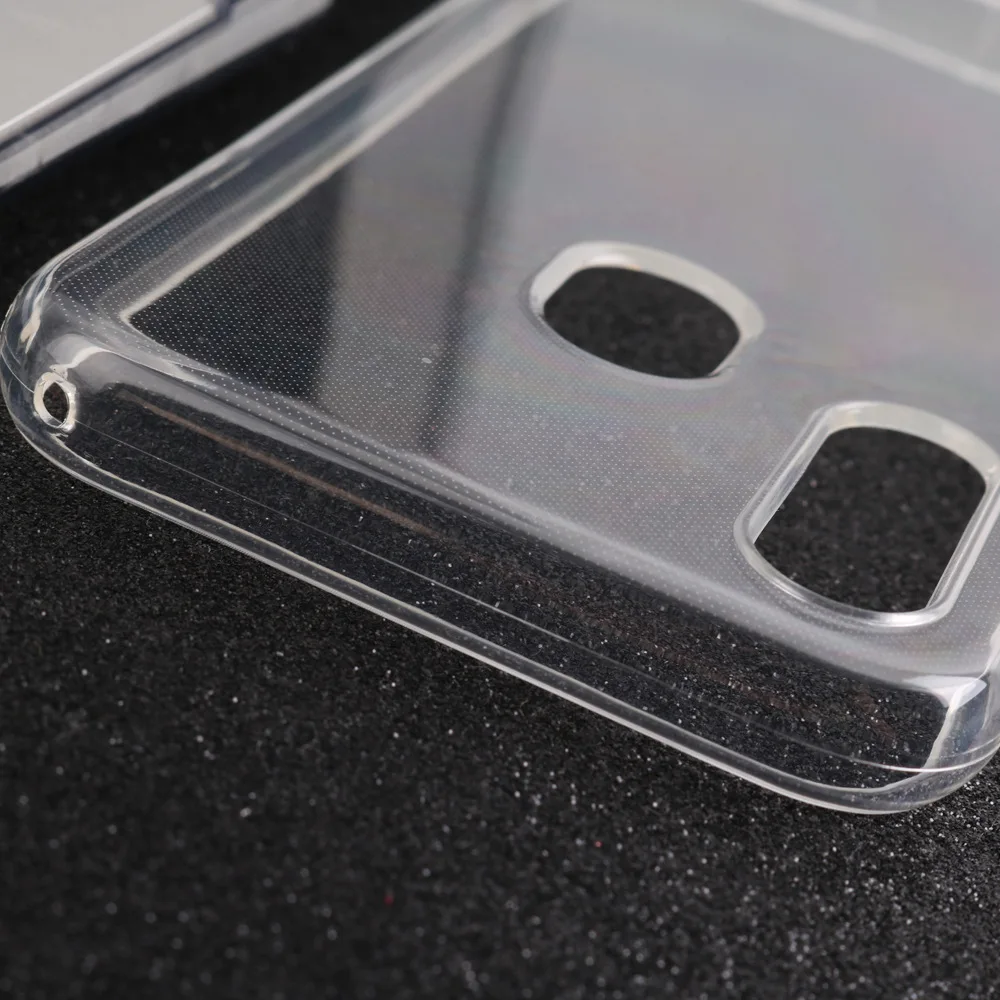 plain black transparent back protective cover for umidigi a3x anti knock clear tpu soft silicone case for umidigi a3x phone case free global shipping