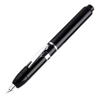 fountain pen fine 0 5mm nib push button press pens with detachable pen clip converter for school business supplies