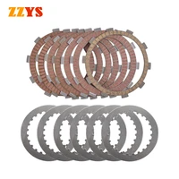 motorcycle steel friction clutch plate kit for honda cb450n cb450 cb450s cmx450 rebel cmx cb 450 cr125r cr125 cr 125 je01 pc17