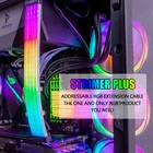 Комплект удлинительных кабелей Lian Li Strimer Plus, Rgb PC, Модифицируемый кабель 5 в для телефона, тройной 8-контактный PCI-E GPU