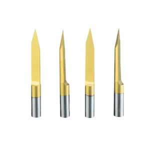 Гравировальный резак V-образной формы, 10 шт., 3,175-18, гравировальные биты для печатных плат, фрезерный станок с ЧПУ, V-образная титановая фреза