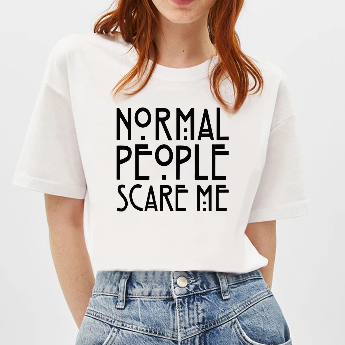 Минималистичные футболки BLINGPAW с надписями рисунком стандартных людей коротким