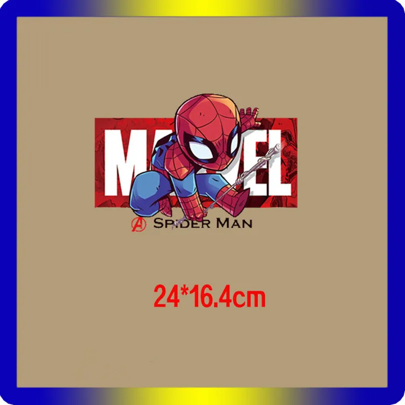 1PCS Deadpool Cartoon Marvel Avengers Hero Heat Transfer Sticker Patch For T-shirt Accessories DIY Apparel Thermal Printing |