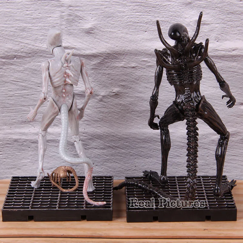 Hiya игрушки изысканный мини чужой завет чужой Xenomorph и Neomorph ПВХ иностранцев, движущаяся фигурка, Коллекционная модель, игрушка в подарок 2 шт./компл