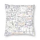 Наволочка для подушки с математическими уравнениями, наволочка для подушки с 3D-принтом, наволочка для дивана, подушки, домашний декоративный чехол