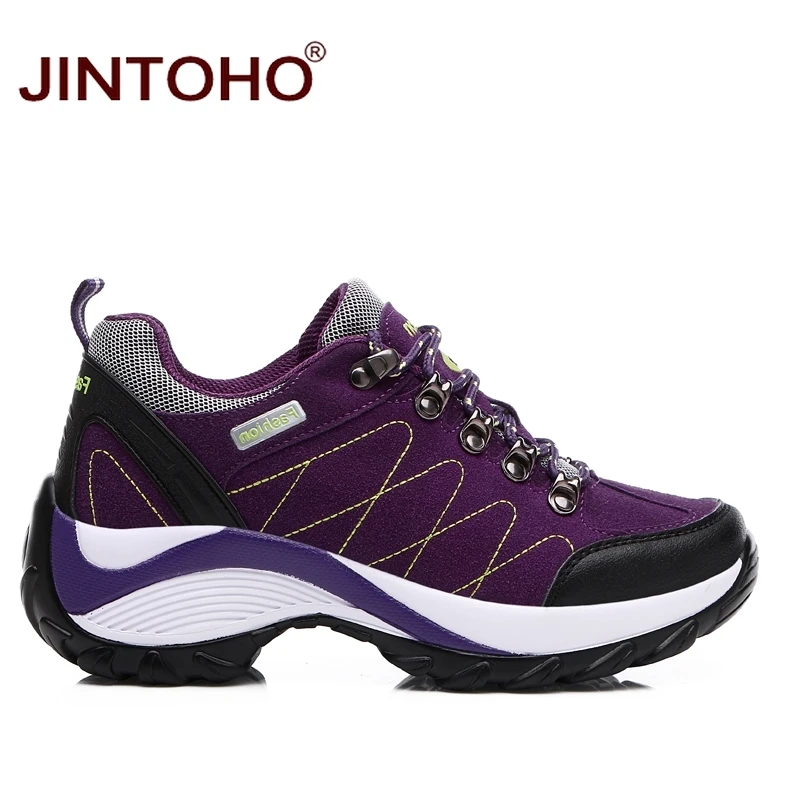 Женские кроссовки для бега JINTOHO на платформе цвета выбор|Беговая обувь| |
