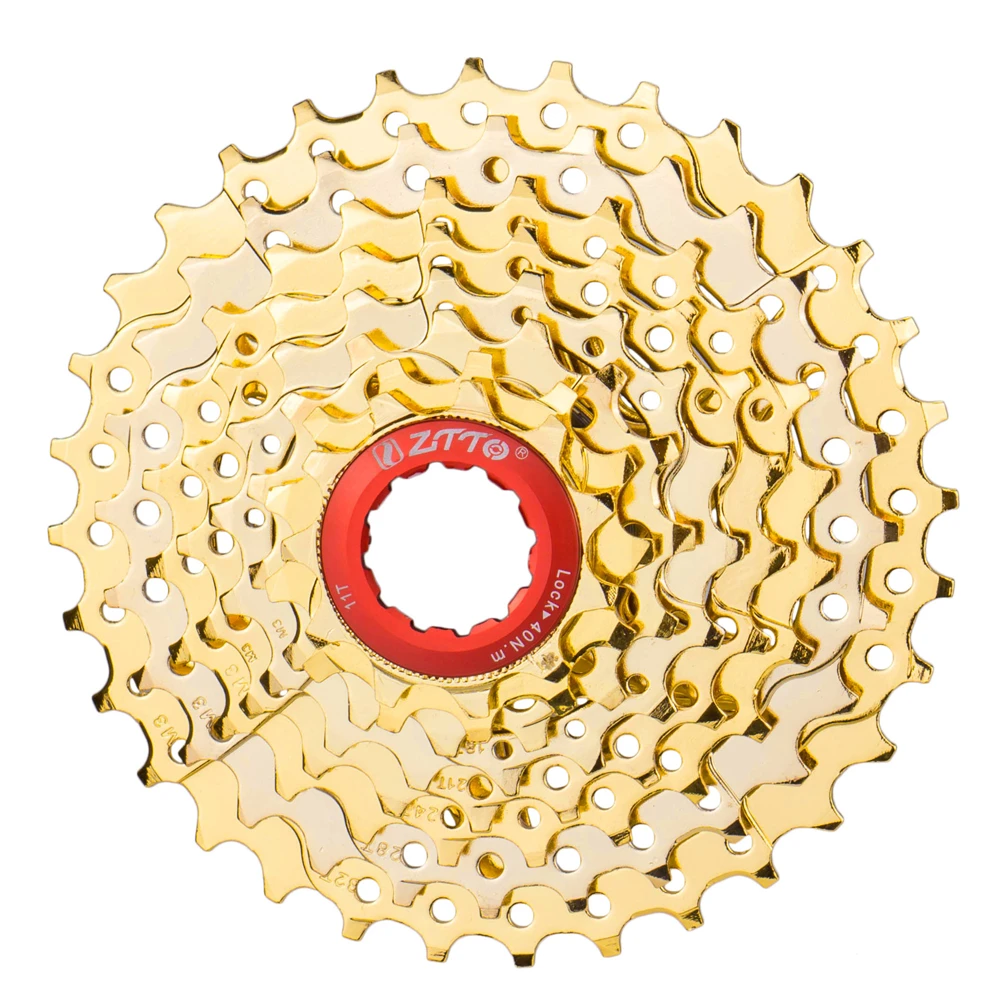 

Mountain bike flywheel 8 speed Teeth than the 11-13-15-18-21-24 to 28-32-36T gold flywheel cartalen bike spare parts