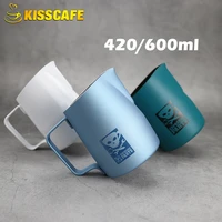 420ml600ml milk frothing frother pitcher stainless steel milk cup espresso coffee barista craft latte cappuccino coffee jug