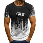 Футболка мужская Спортивная с круглым вырезом и коротким рукавом, 90-6XL