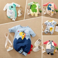 cute dinosaur baby boy clothes newborn cartoon babys rompers 2021 children clothing infant jumpsuit for kids baby girl clothes