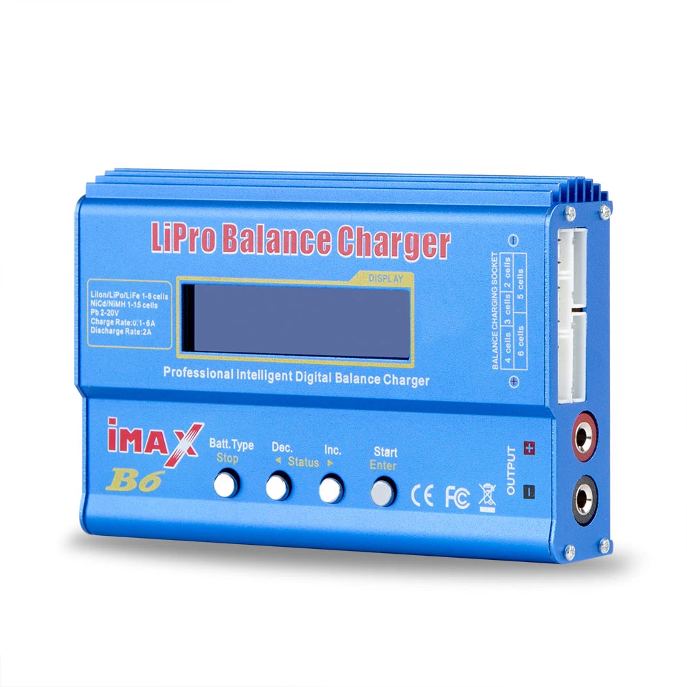 Зарядное устройство для аккумуляторов iMAX B6 цифровое балансирующее зарядное