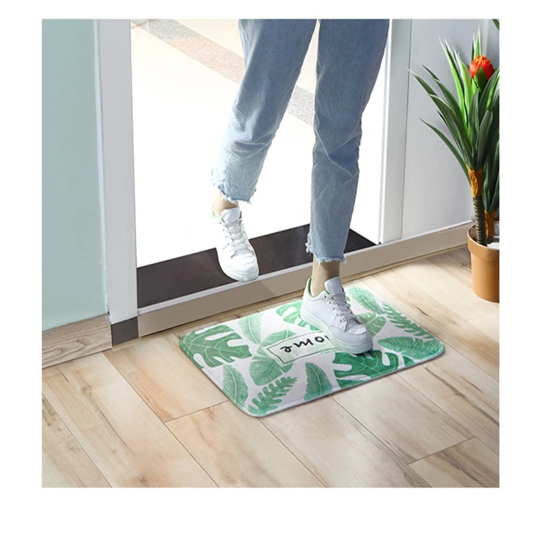 Противоскользящий коврик с геометрическим полосатым рисунком коврики для