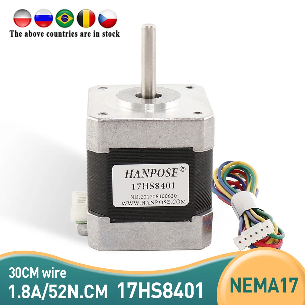 100 шт. Бесплатная доставка 4 свинец Nema17 (Национальная ассоциация владельцев