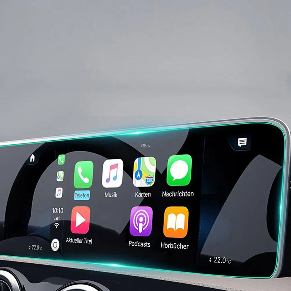 for mercedes benz a class w177 v177 a180 a200 a220 a250 car navigation screen instrument membrane tempered glass protector film free global shipping