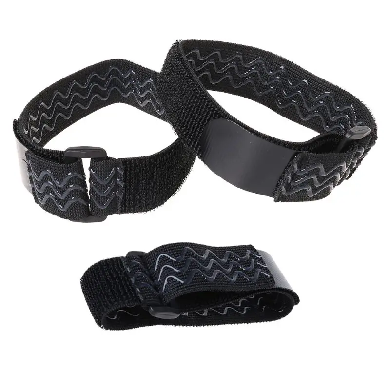 1 пара женские эластичные ремешки для ботинок с нескользящей клейкой лентой |