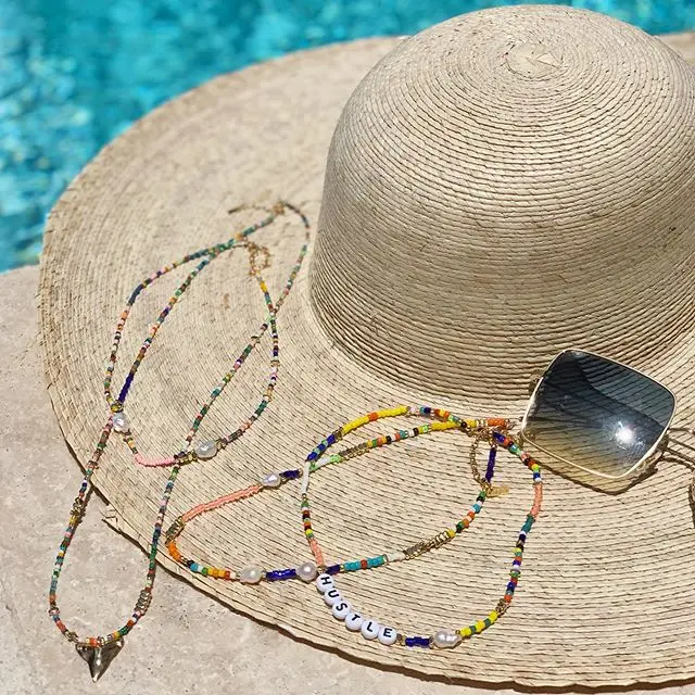 Boho богемные Индивидуальные персонализированные DIY буквы начальные бусы с алфавитом ожерелье для женщин натуральный пресноводный жемчуг ожерелье ювелирные изделия