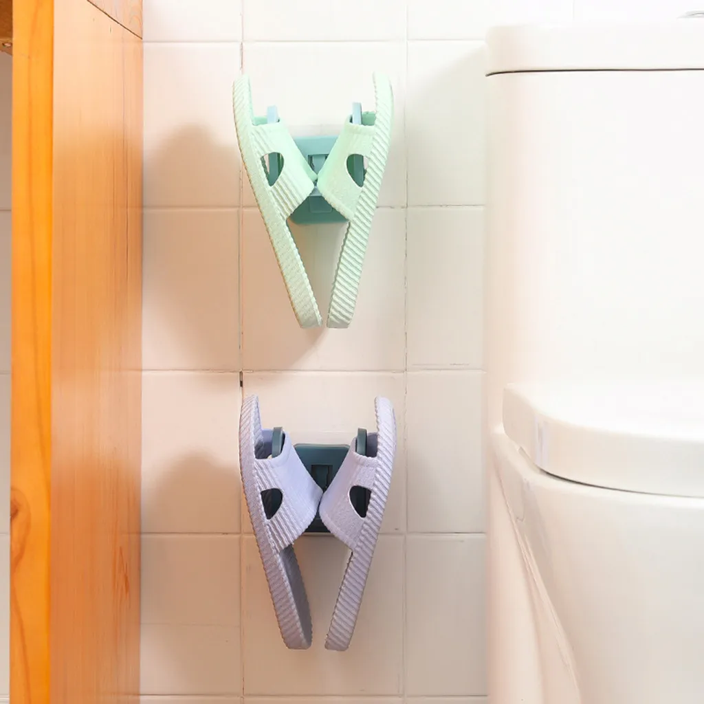 Многоцветная стойка для хранения обуви Органайзер удобный 3D настенная вешалка