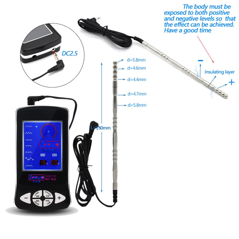 Электрические Кольца для пениса катетер звуковая пробка секс-игрушки мужчин