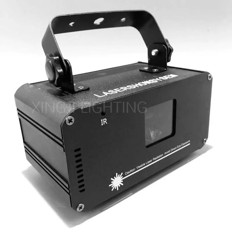 Профессиональный DJ лазер полноцветный RGB проектор с узорами линейный