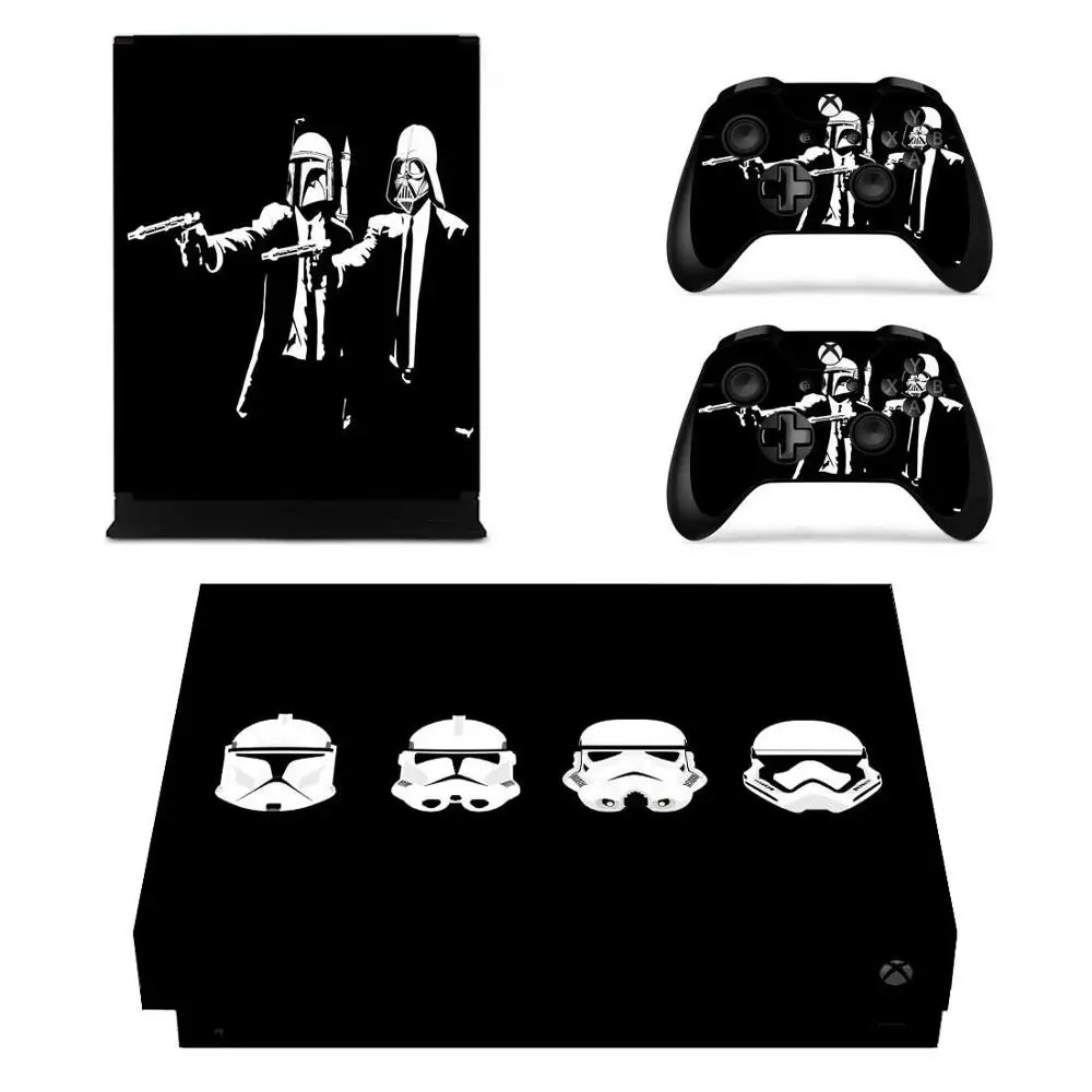 Звездные войны Battlefront II наклейка s для Xbox One X виниловая кожа Наклейка Pegatinas one