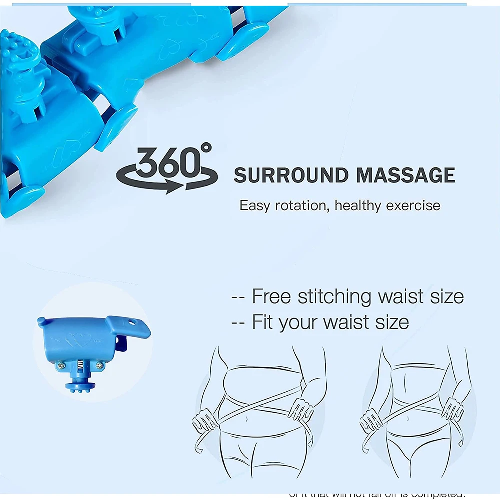 24 Section Smart Weighted Sport Hoops Abdominal Thin Waist Exercise Detachable Hoop Massage Fitness Circles Training Weight Loss |